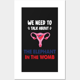 We Need To Talk About The Elephant In The WOMB Retro Posters and Art